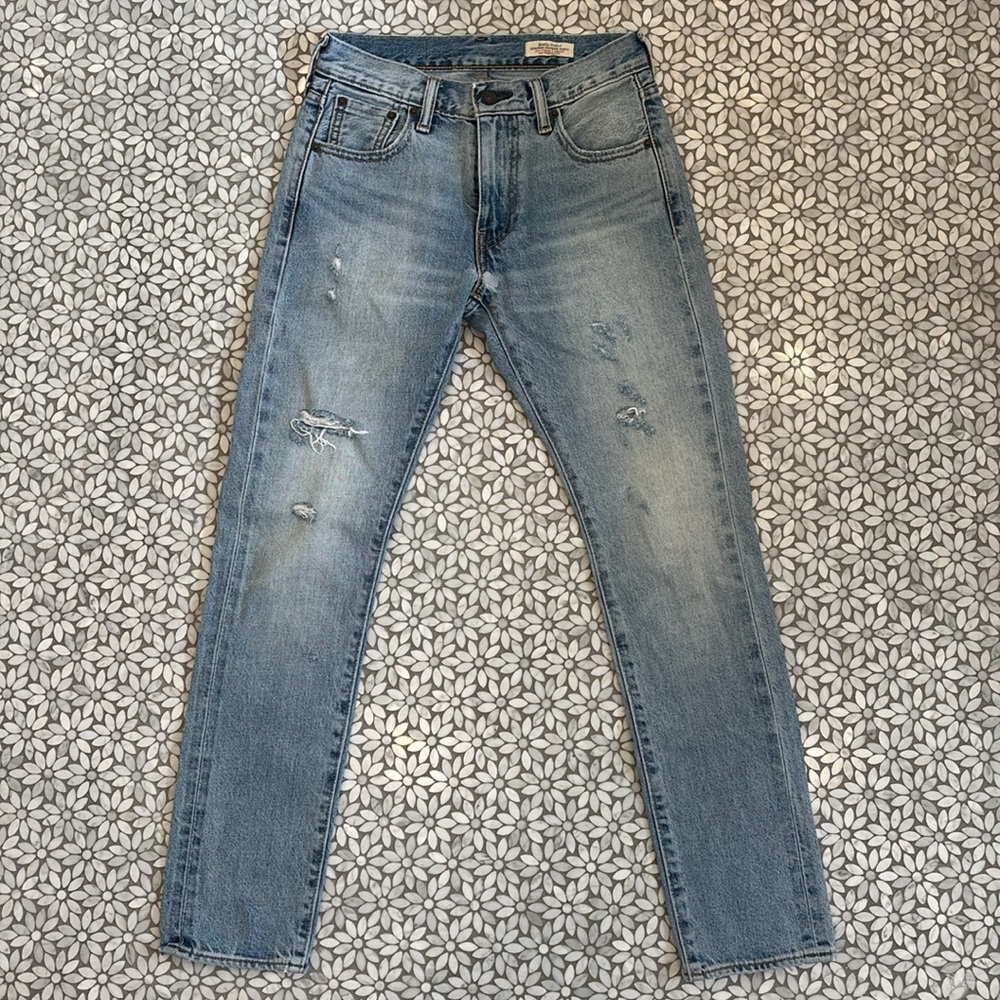 Women's Levi's 505C Japanese Selvedge Distressed Jeans, Size 26 x 30